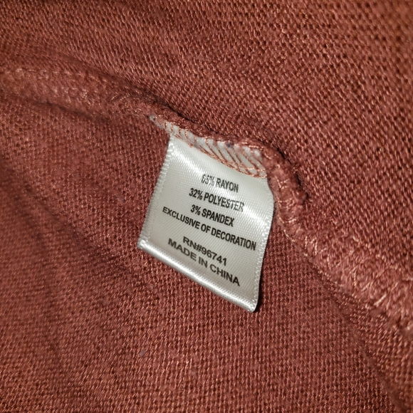 Self E size Large bodysuit long sleeve Brownish - Picture 5 of 7